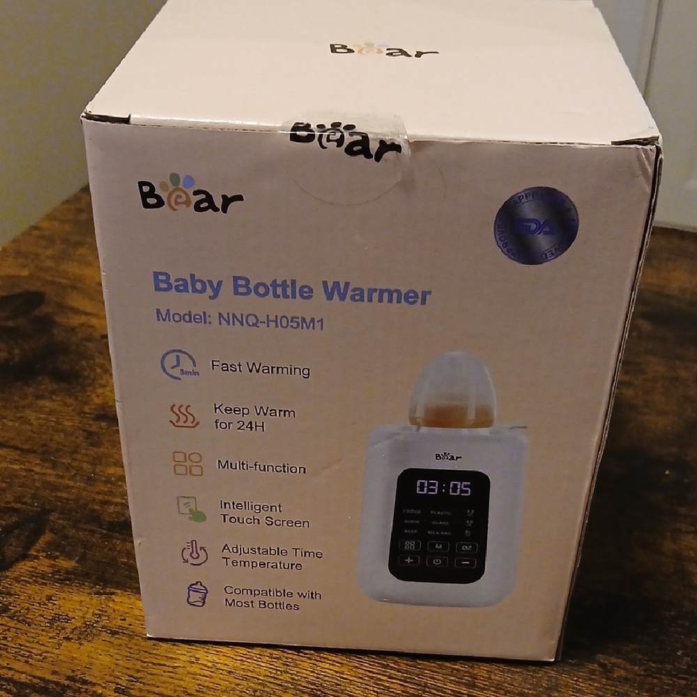 Baby Bottle Warmer - White